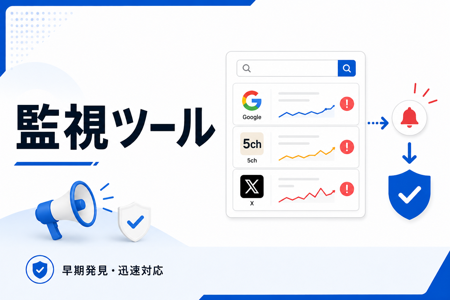 炎上の種を見つけてすぐに鎮火するには?Google・5ch・Xの監視ツールが役立つ理由
